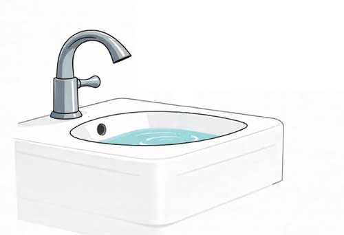how to replace bathroom faucet step 4- Install New faucet